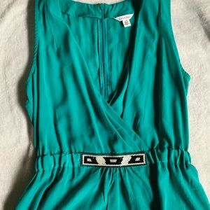 Calvin Klein sleeveless peplum top